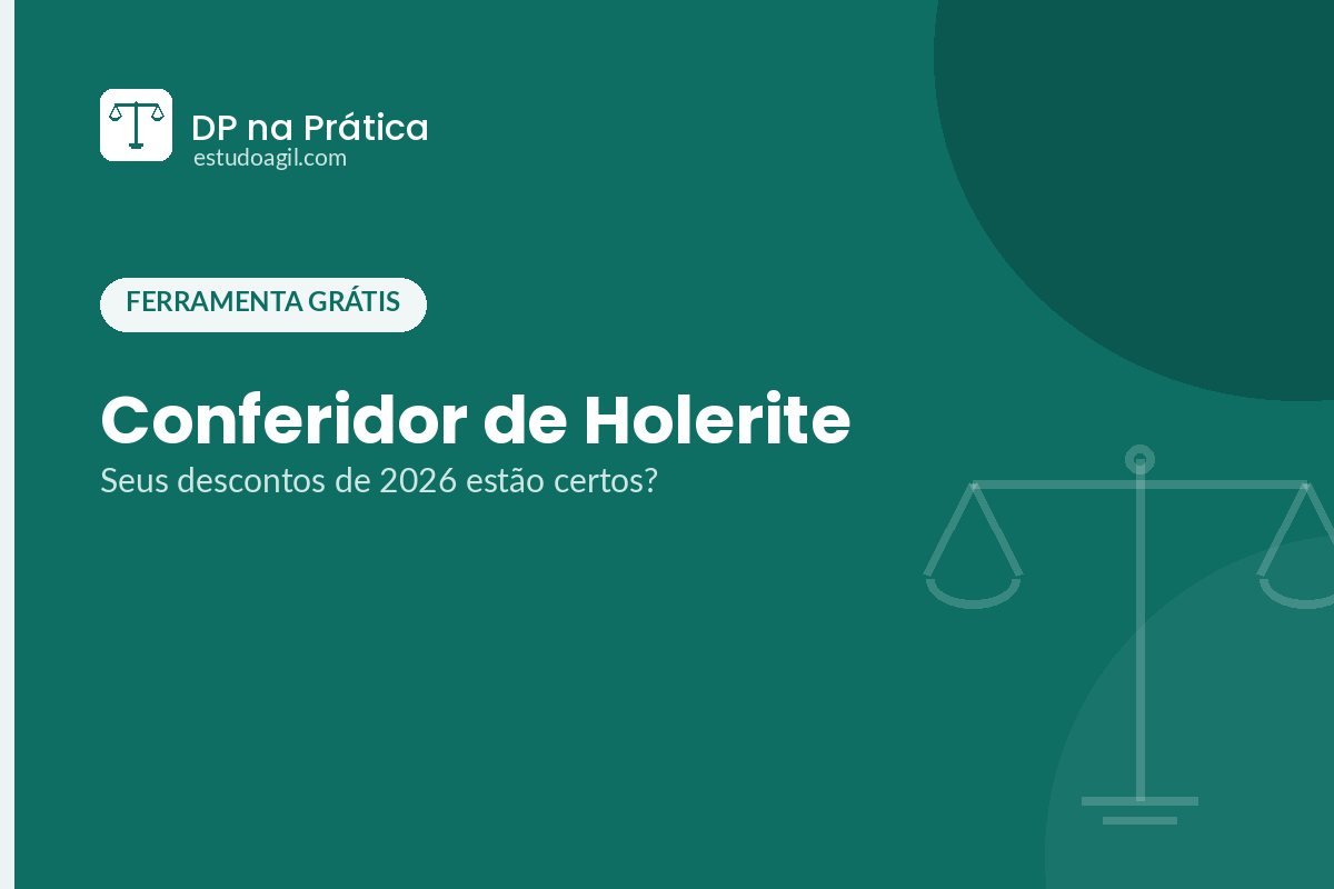 No ar: Conferidor de Holerite grátis — veja se seus descontos de 2026 estão certos